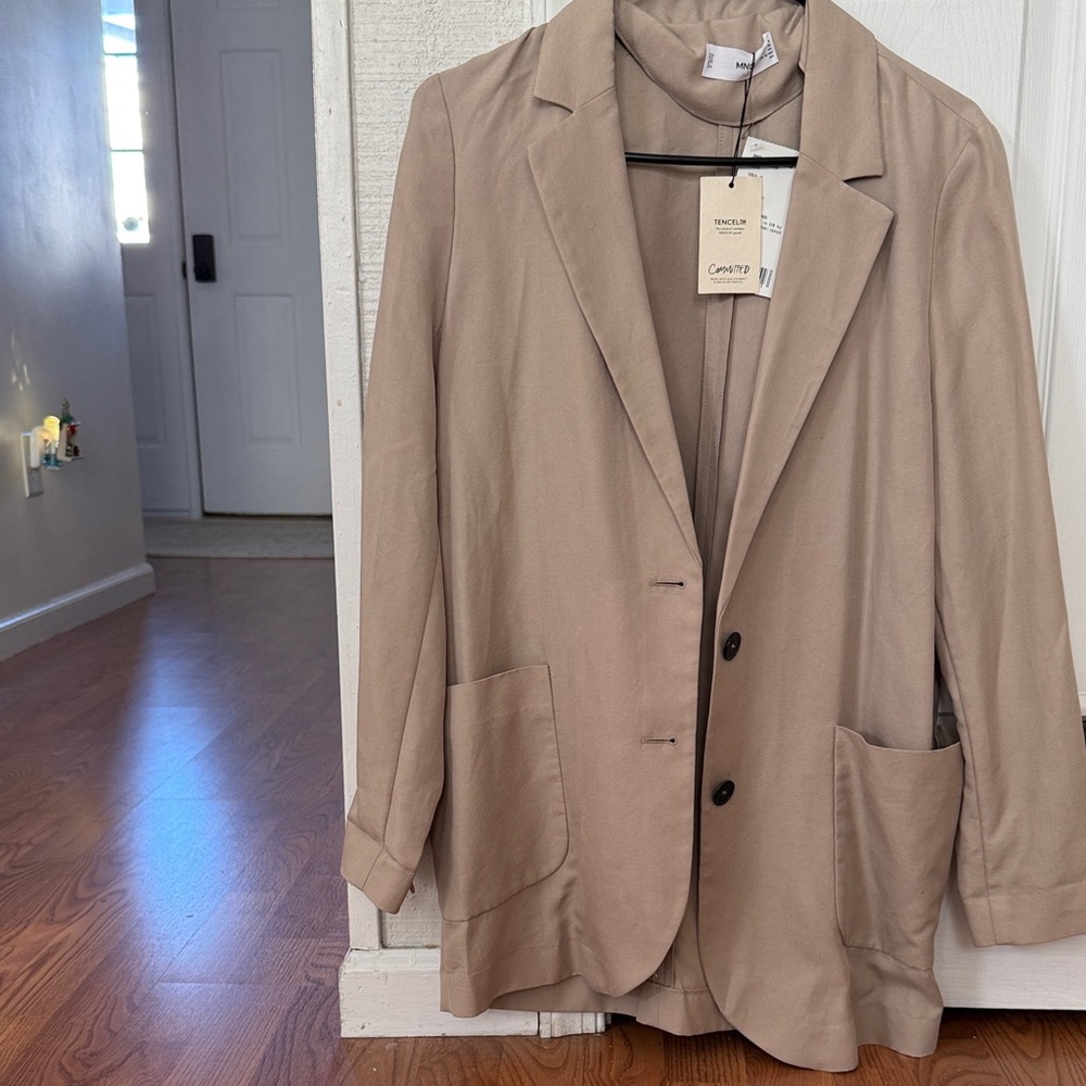 Mango Beige Blazer